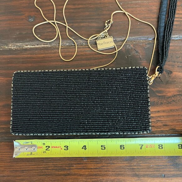 Mary Frances Harmony Beaded Yin-Yang Crossbody Wallet - Picture 8 of 9